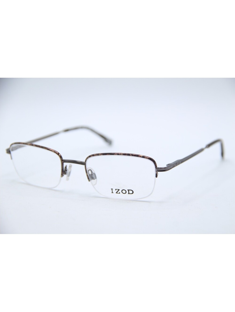 Izod Iz2041 Pewter Tortoise Silver Authentic Frames Eyeglasses 49-20